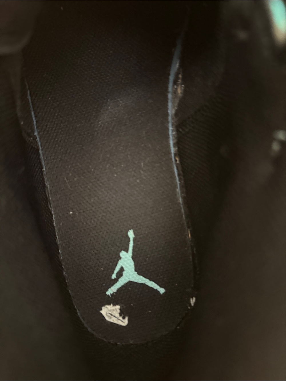 Air Jordan 1 Mids Nike . Men’s. White Black Teal. Size 10.5 - Picture 6 of 6